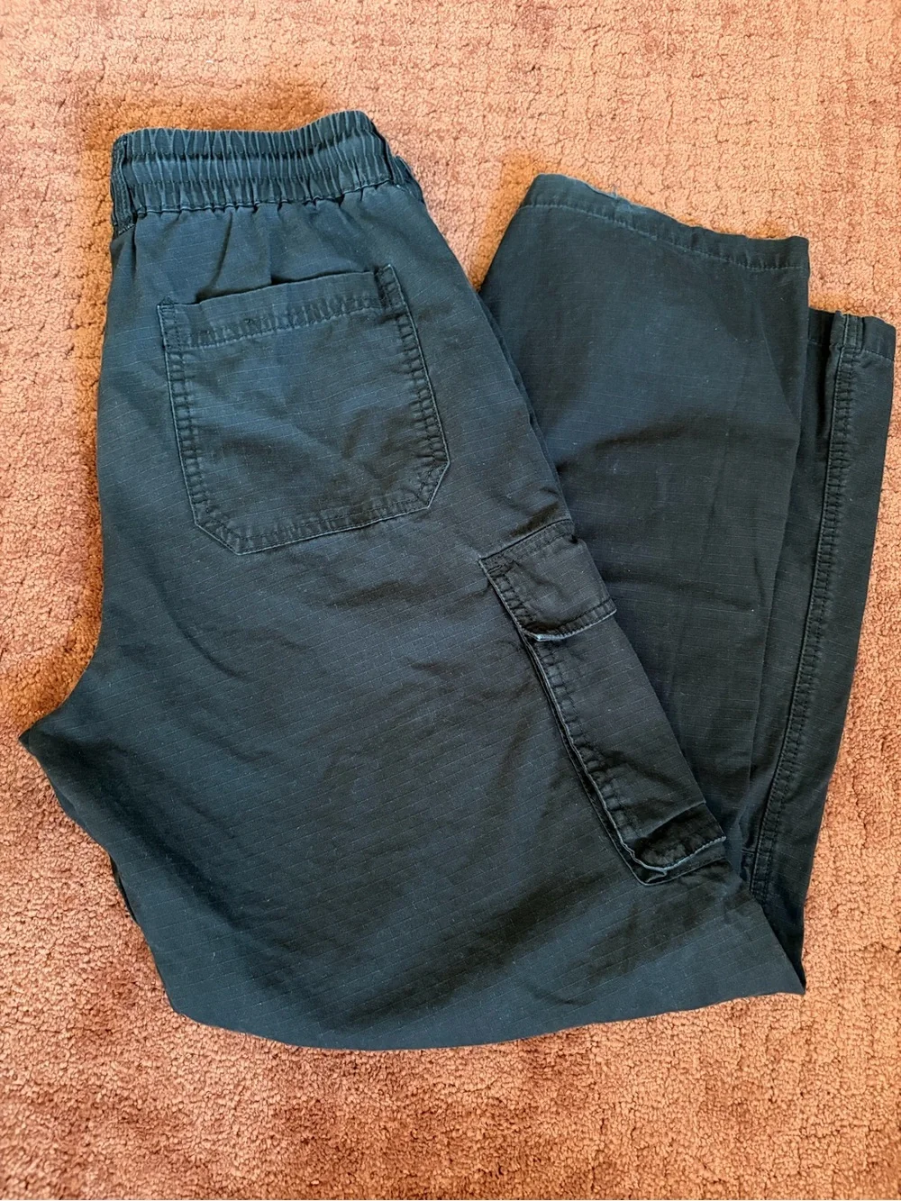 PacSun Men’s Black Relaxed Cargo Joggers